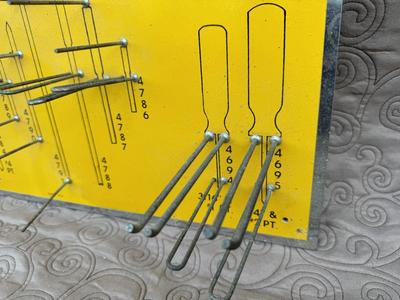 Rare Screwdriver Board 2 Ft x 2 Ft