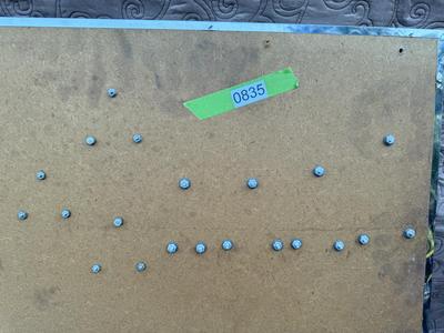 Rare Pliers Board 2 Ft x 2 Ft