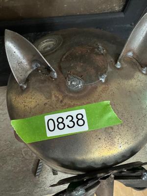 Steam Punk Large Heavy Metal Owl