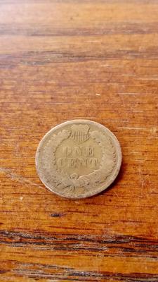 LOT 167 - EARLY DATED INDIAN HEAD PENNY