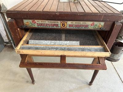 ANTIQUE "SUCCESSFUL INCUBATOR #6"