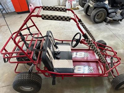 YERF-DOG 2 SEATER GO-KART * RUNS GREAT!