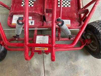 YERF-DOG 2 SEATER GO-KART * RUNS GREAT!
