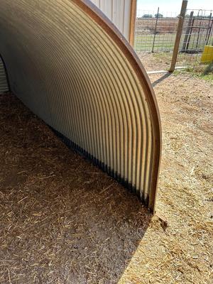 GALVANIZED PORT-A-HUT SHELTER