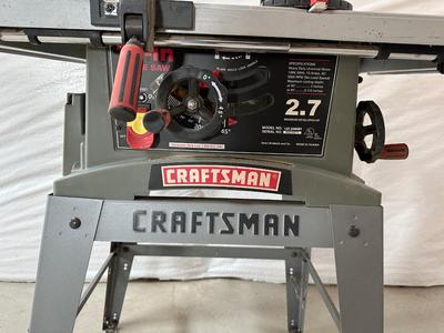 CRAFTSMAN 10" TABLE SAW
