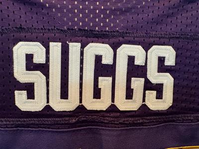 Terrell Suggs Baltimore Ravens Autographed On Field Nike NFL Jersey w/ COA Sz 44