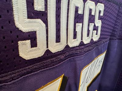 Terrell Suggs Baltimore Ravens Autographed On Field Nike NFL Jersey w/ COA Sz 44