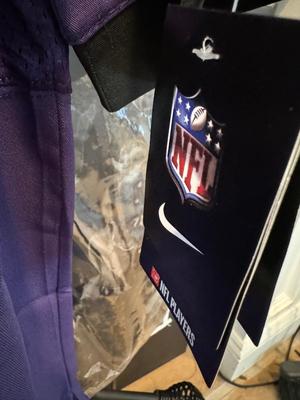 Terrell Suggs Baltimore Ravens Autographed On Field Nike NFL Jersey w/ COA Sz 44