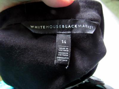 Women's Black Short Blazer, White House Black Market, Size 14