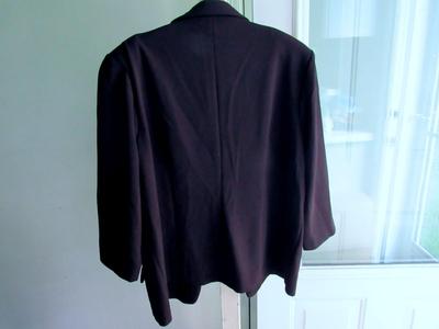 Women's Black Blazer/Jacket, Size L, Sag Harbor