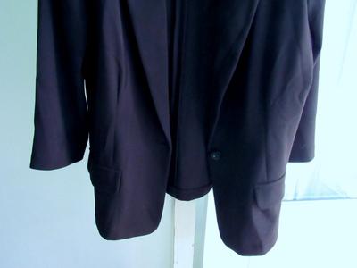 Women's Black Blazer/Jacket, Size L, Sag Harbor