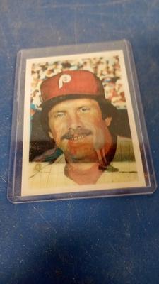 LOT 180 MIKE SCHMIDT PERSOGRAPH CARD
