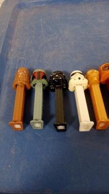 LOT 183 LARGE PEZ STAR WARS LOT