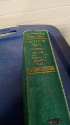 LOT 188 OLD BOOK CANTERBURY TALE