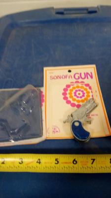 LOT 198 OLD SON OF A GUN TOY CAP GUN