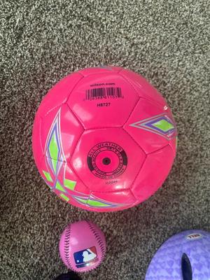 ADIDAS CLEATS & SHIN GUARDS, WILSON SIZE 3 SOCCER BALL AND MORE!