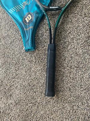 NICE WILSON OVERSIZED TENNIS RACKET, LEISURE MAT, EAST SPORT BACKPACK, FRISBEE AND FOAM FOOTBALL