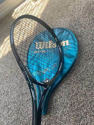 NICE WILSON OVERSIZED TENNIS RACKET, LEISURE MAT, EAST SPORT BACKPACK, FRISBEE AND FOAM FOOTBALL