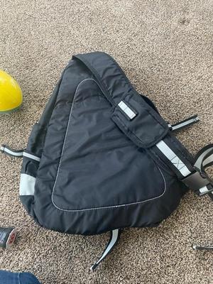 NICE WILSON OVERSIZED TENNIS RACKET, LEISURE MAT, EAST SPORT BACKPACK, FRISBEE AND FOAM FOOTBALL