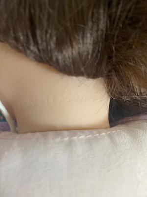 BITTY BABY AMERICAN GIRL DOLL WITH SLEEPING BAG AND A BEAUTIFUL HANDMADE QUILT
