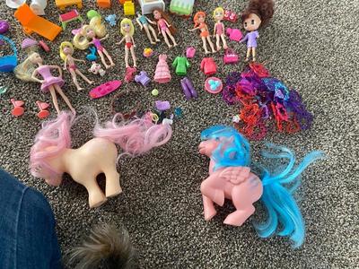 POLLY POCKETS AND MY LITTLE PONY