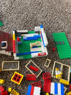 AN AMAZINGLY LARGE LOT OF LEGOS