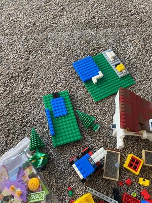 AN AMAZINGLY LARGE LOT OF LEGOS