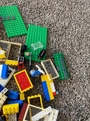 AN AMAZINGLY LARGE LOT OF LEGOS