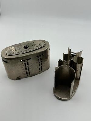 Vintage Canal Bank & Trust Traveling Teller.