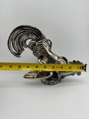 W.B MFG. Co. Silver Plated Roosters (See Details)