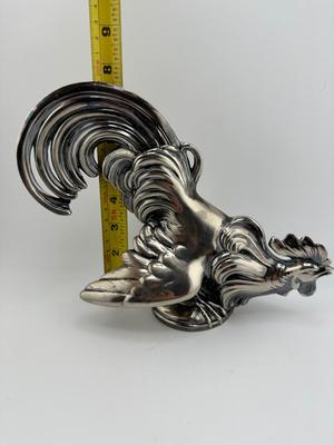 W.B MFG. Co. Silver Plated Roosters (See Details)