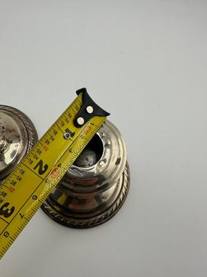 Sterling Silver Weighted Candlestick Holders (See Description)