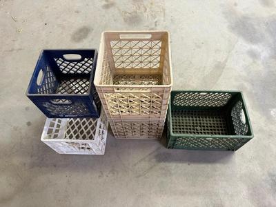 MILK CRATES