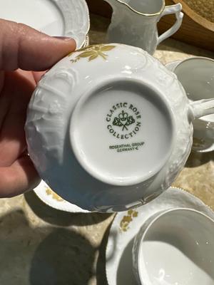 Rosenthal Gold Bouquet Chatean Fleurs