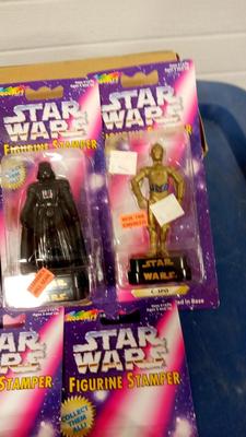 LOT 202 FIVE STAR WARS FIGURES