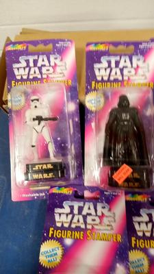 LOT 202 FIVE STAR WARS FIGURES