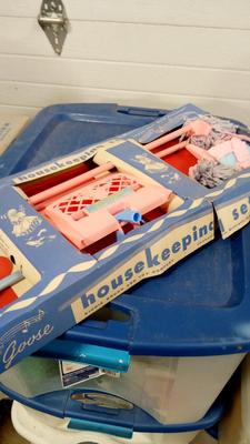 LOT 209 OLD SUSY GOOSE HOUSEKEEPING SET