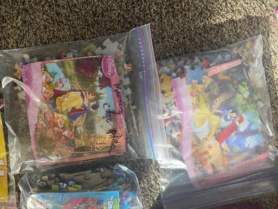 LOTS OF PUZZLES FOR THE YOUNG CHILD