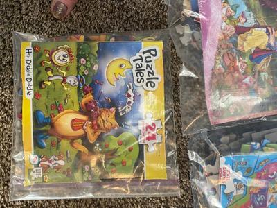LOTS OF PUZZLES FOR THE YOUNG CHILD