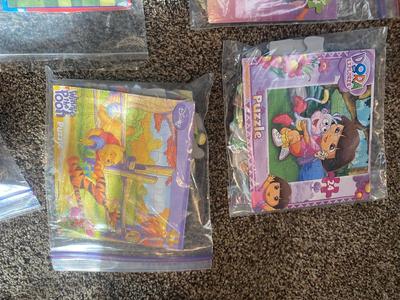 LOTS OF PUZZLES FOR THE YOUNG CHILD