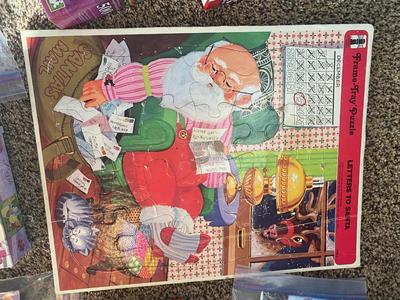 LOTS OF PUZZLES FOR THE YOUNG CHILD