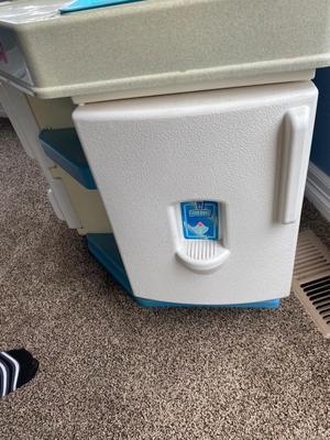 FISHER-PRICE KITCHEN WITH A CABBAGE PATCH KID