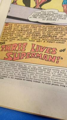 LOT 218 BOX OF OLD COMIC BOOKS