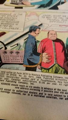 LOT 218 BOX OF OLD COMIC BOOKS