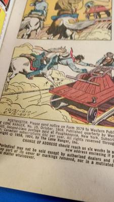 LOT 218 BOX OF OLD COMIC BOOKS