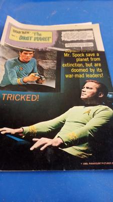 LOT 218 BOX OF OLD COMIC BOOKS