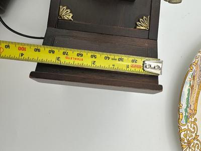 Vintage Telephone Wind Up Music Box