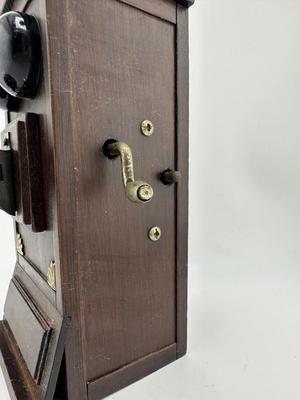 Vintage Telephone Wind Up Music Box