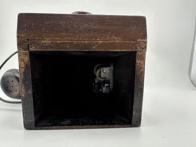 Vintage Telephone Wind Up Music Box