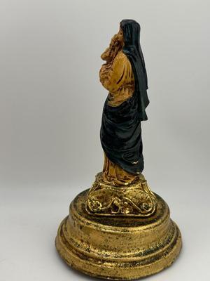 Vintage Gold Gilt Angel Rotating Music Box - ITALY